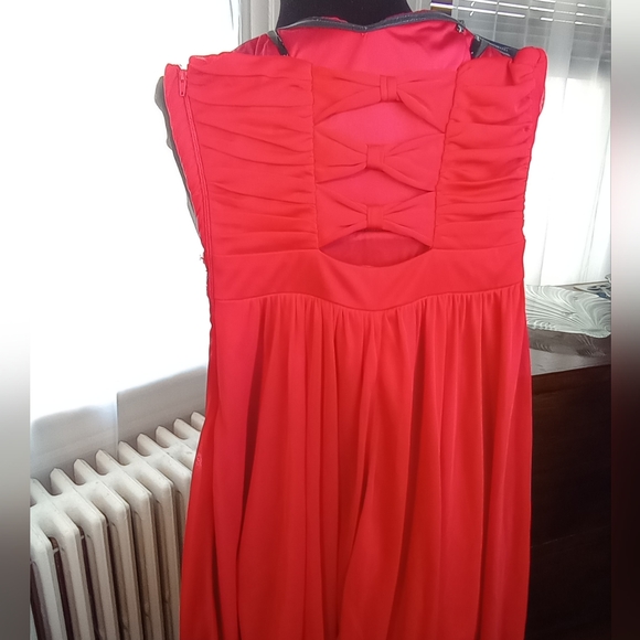 REDUCED! SPEECHLESS Red Strapless Sweetheart Micro Mini NWT Sz 3 - Picture 9 of 15